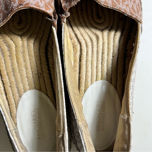 Michael Kors Lenny logo slip on Espadrille Shoes - Picture 7 of 8